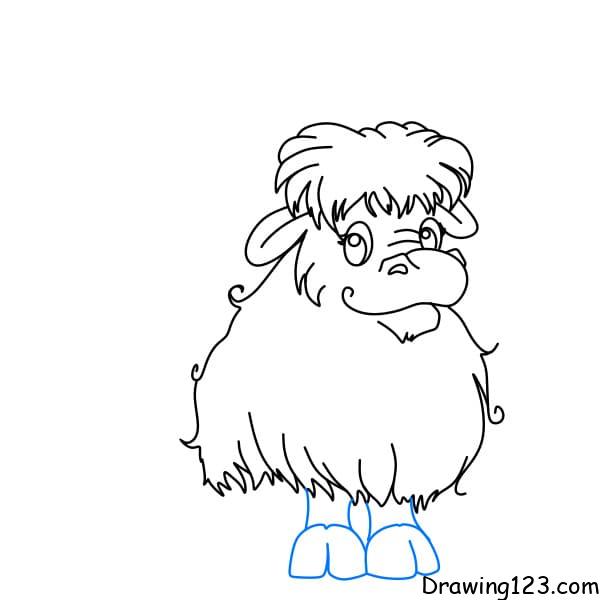 Yak drawing tutorial