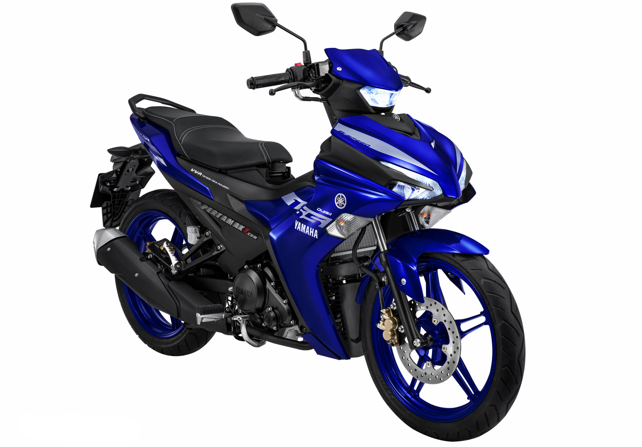 Wallpaper yamaha mx king vva gp exciter biru