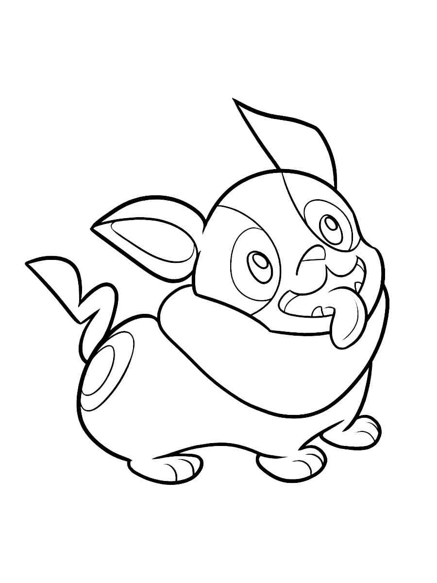 Yamper pokemon coloring pages