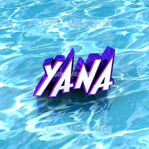 Preview of water d name for yana