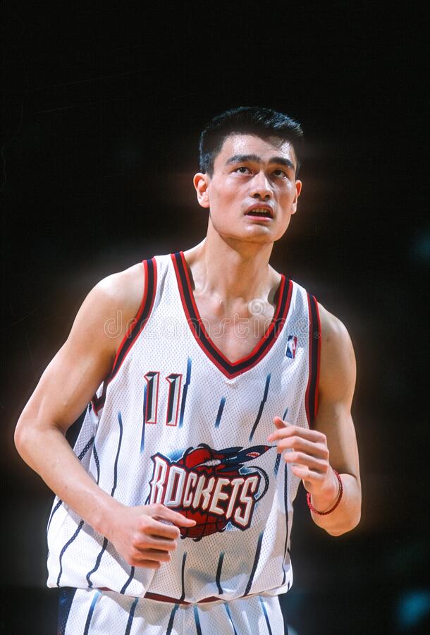 Yao ming stock photos