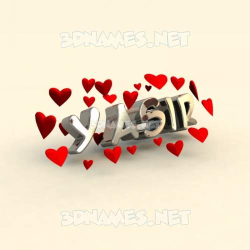 Preview of in love d name for yasir