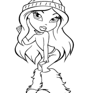 Bratz coloring pages printable for free download