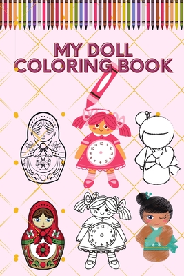 My doll coloring book paperback books on the square