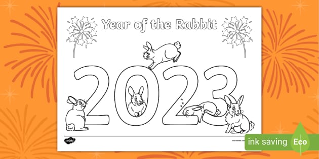 Year of the rabbit louring page