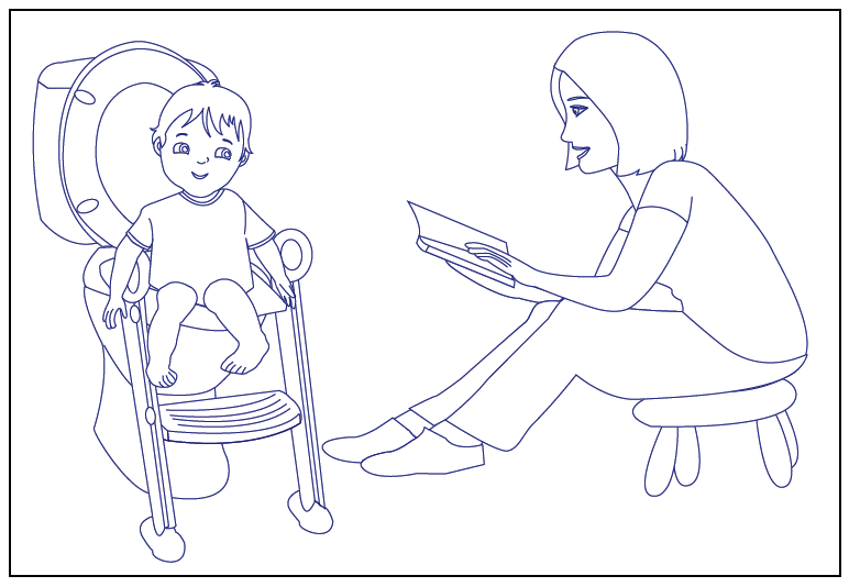 Free potty training coloring pages for download