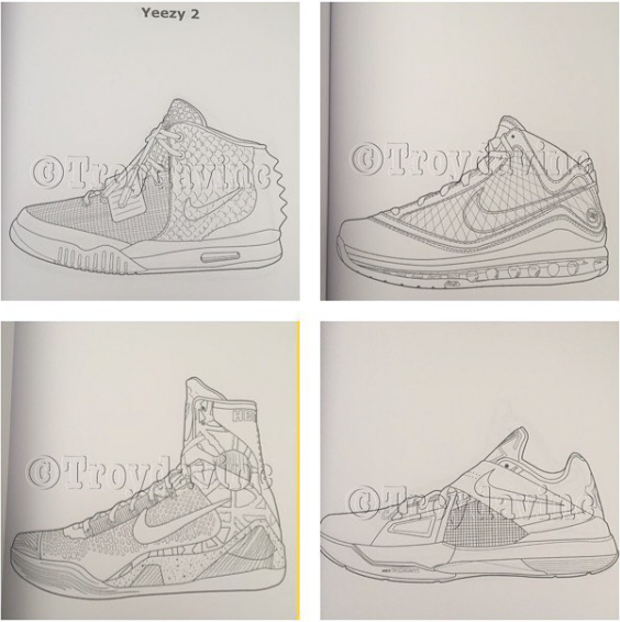 Sneakerhead coloring book