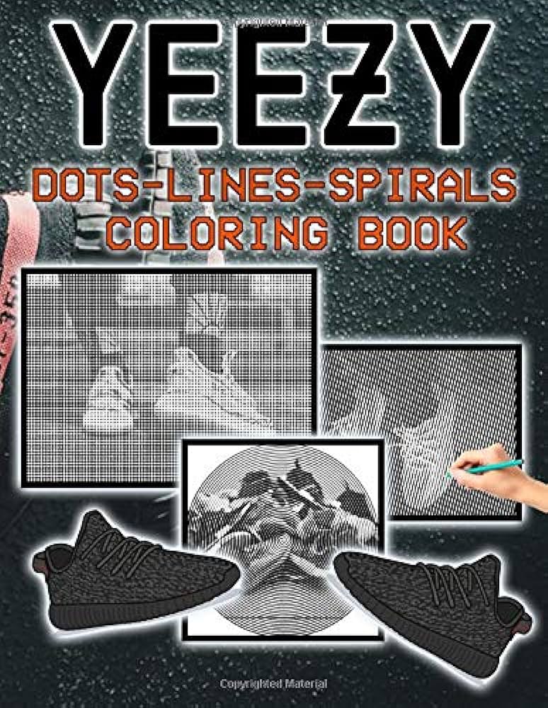 Yeezy dots lines spirals coloring book perfect gift adult color puzzle activity books for women and men stavros crino books