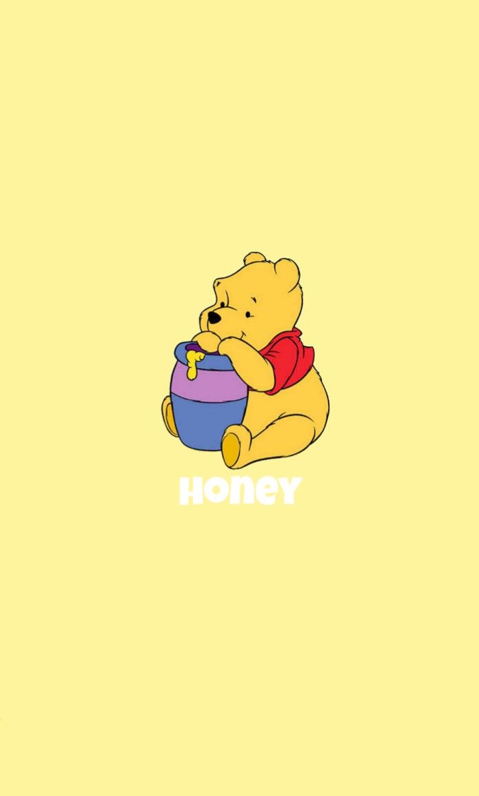 Winnie the pooh yellow honey wallpaper wallpaper iphone disney cartoon wallpaper wallpaper iphone cute