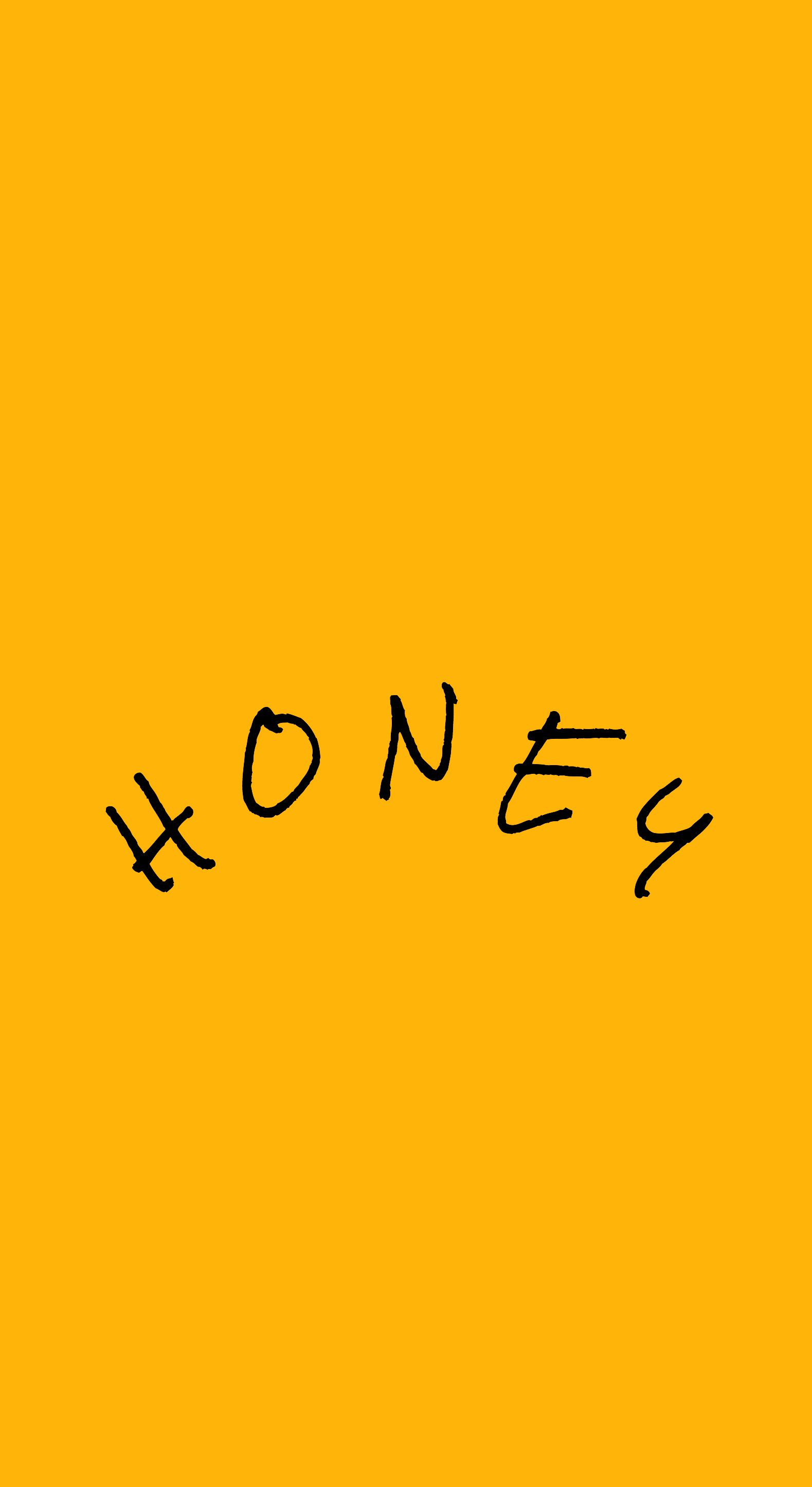 Yellow aesthetic honey wallpapers