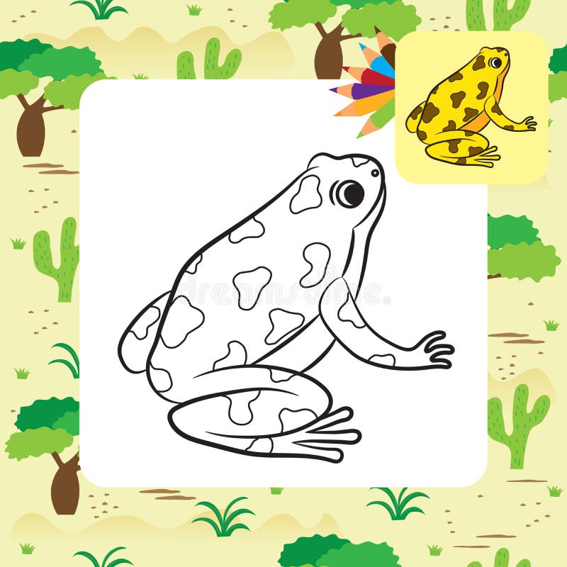 Yellow poison dart frog stock illustrations â yellow poison dart frog stock illustrations vectors clipart