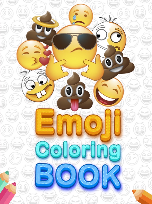 Emoticon coloring book on the app store