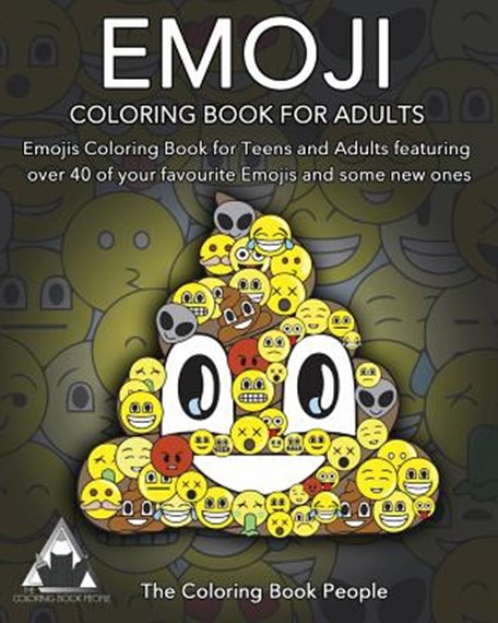 Emoji coloring book for adults by the coloring book people cor