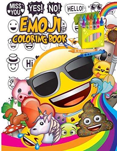 Emoji loring book fun emoji book