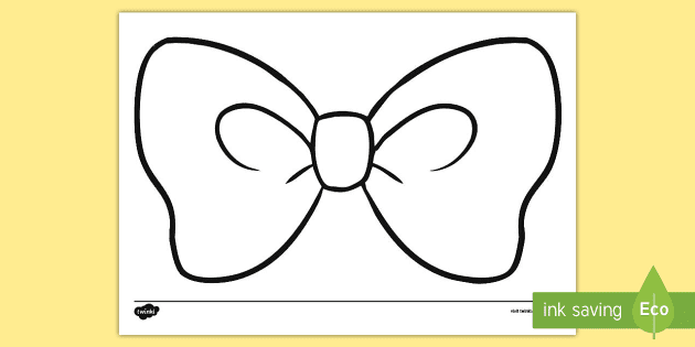 Hair bow coloring page teacher