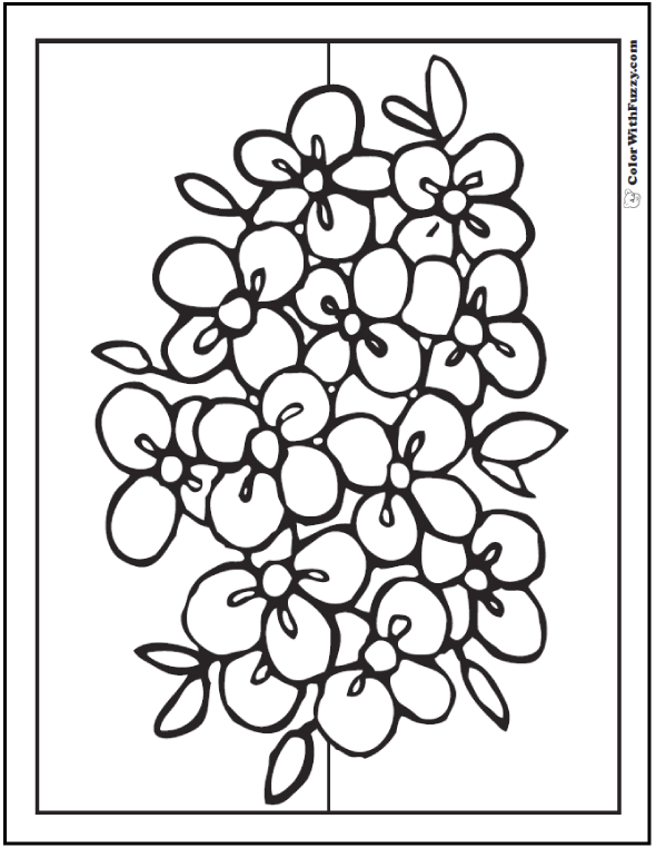 Flower coloring pages â tulips roses lilies daisies bouquets