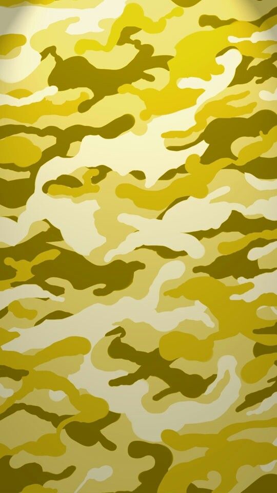 Desert Yellow Camouflage Camo Wallpaper