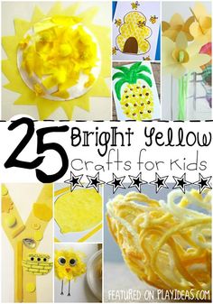 Yellow ideas preschool colors yellow color activities