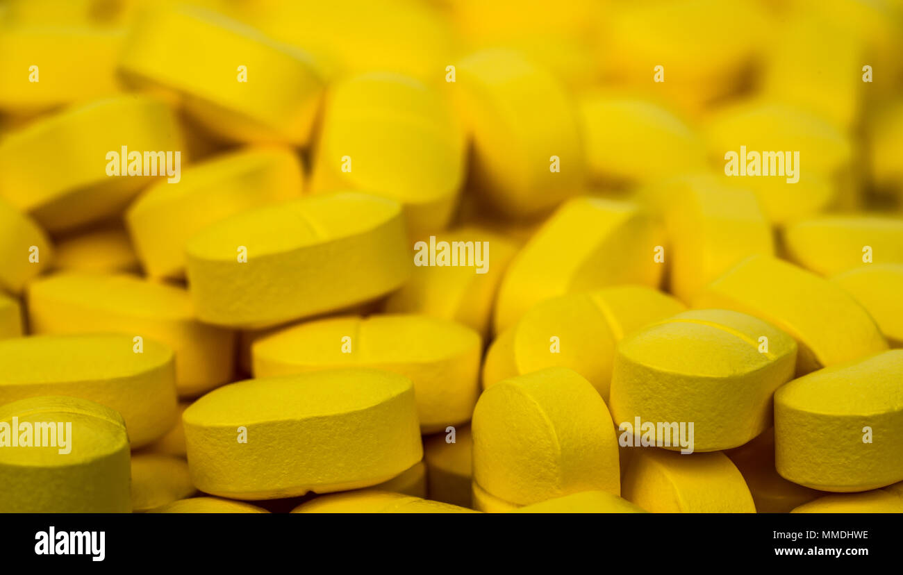 Yellow tablets hi