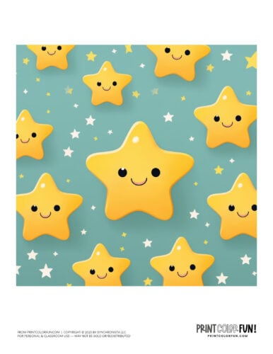 Star clipart and coloring pages at