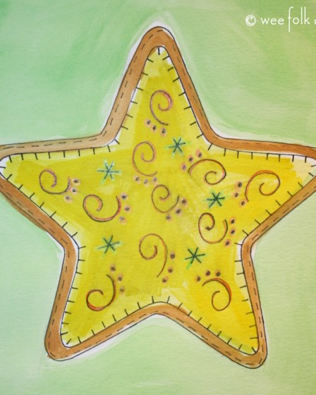 Stars â wee folk art