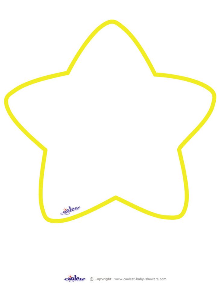 Large printable yellow star star template star template printable printable star