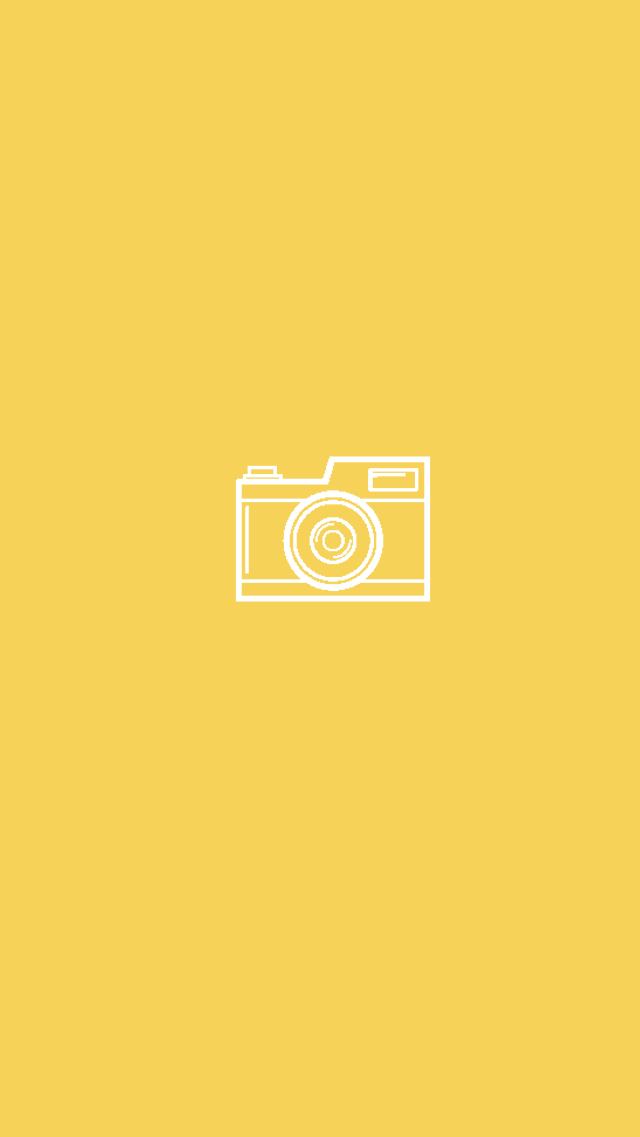 Yellow camera instagram story highlights template iphone wallpaper yellow camera icon yellow art