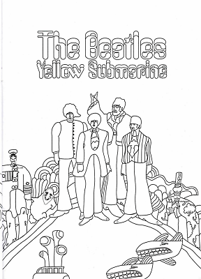 The beatles yellow submarine colouring book for sale online