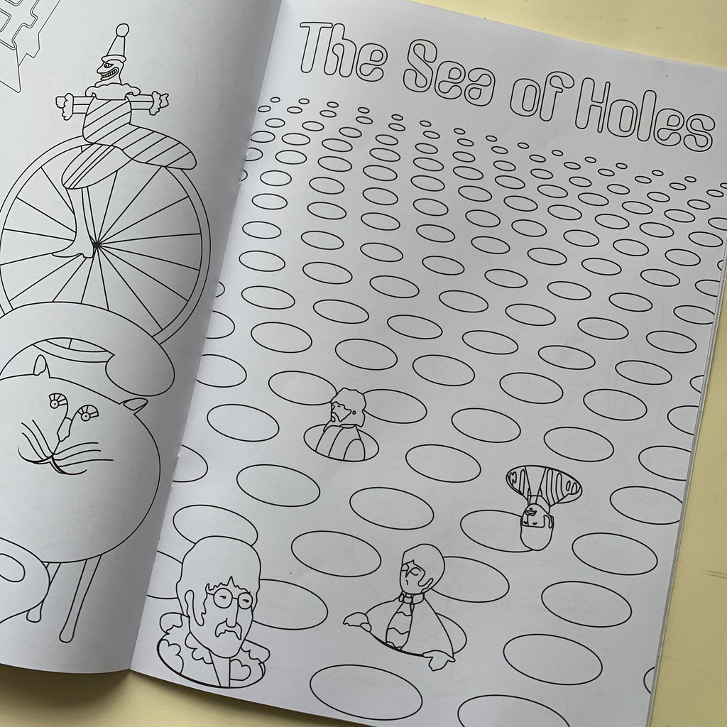 Yellow submarine colouring book â anorak magazine