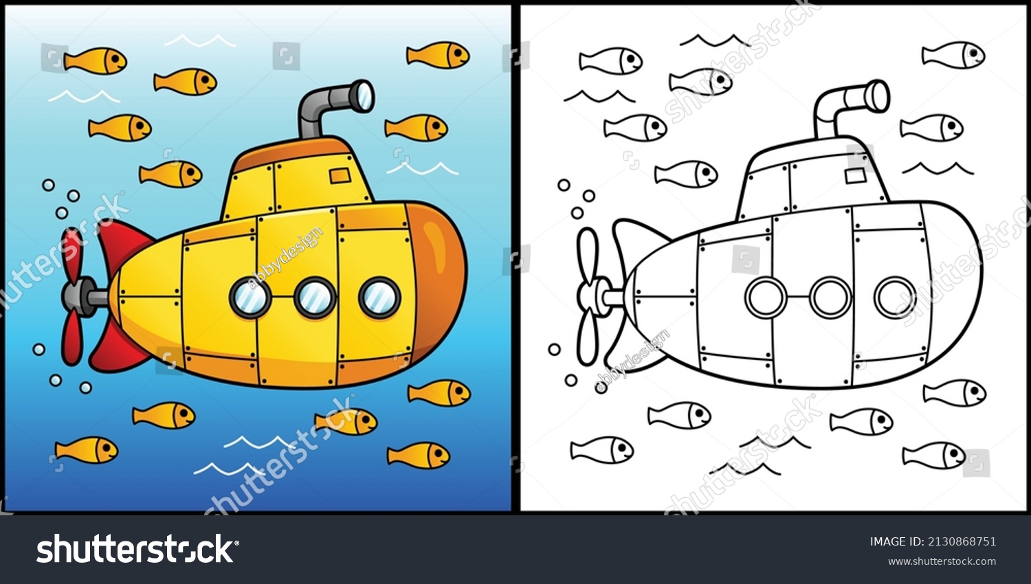 Submarine coloring page vehicle illustration ññððºðððñ ððµðºñðñððñ ðñðñððºð ððµð