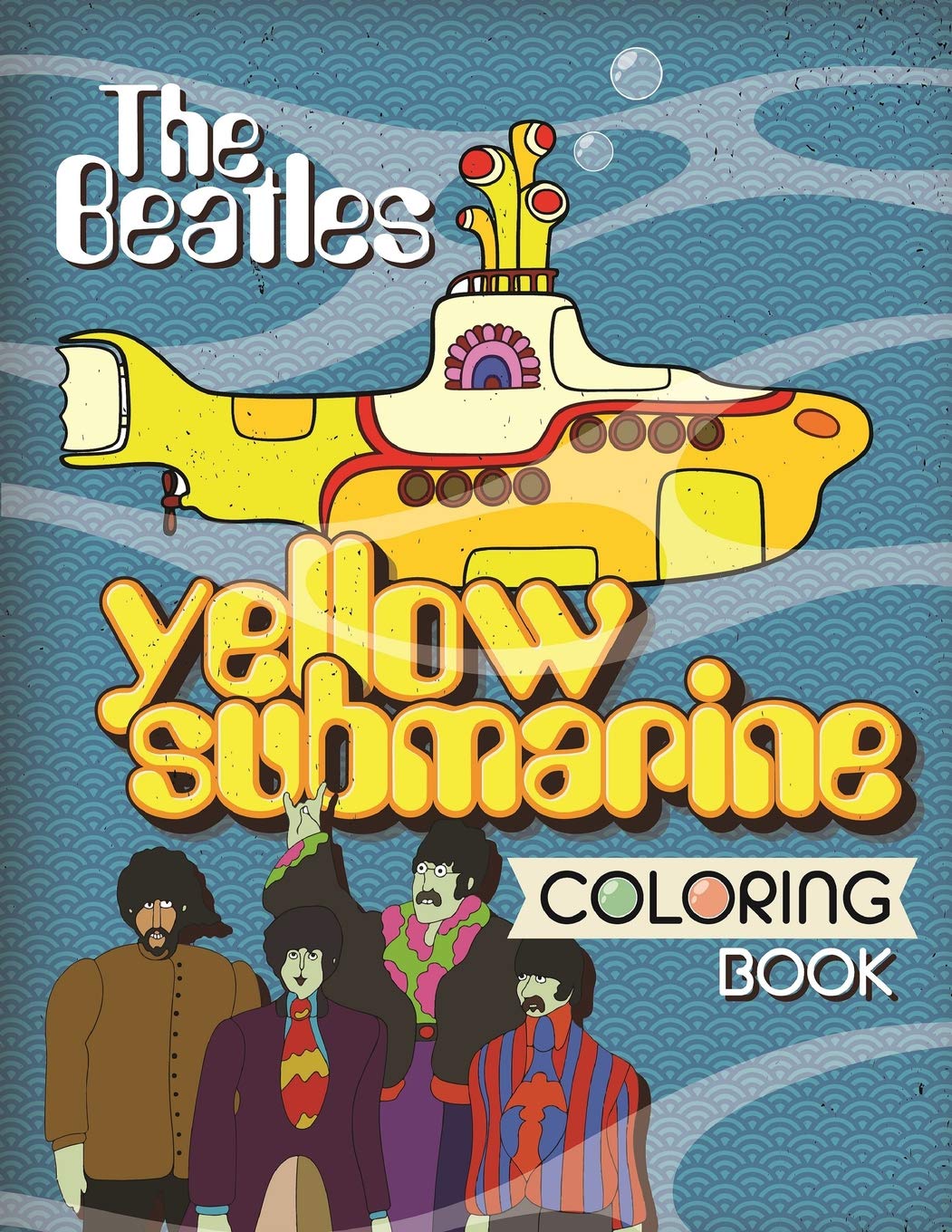 Buy the beatles yellow submare colorg book the beatles yellow submare colorg book premium images side unofficial onle at dia