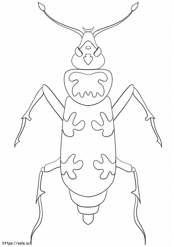 Yellow winged darter dragonfly coloring page