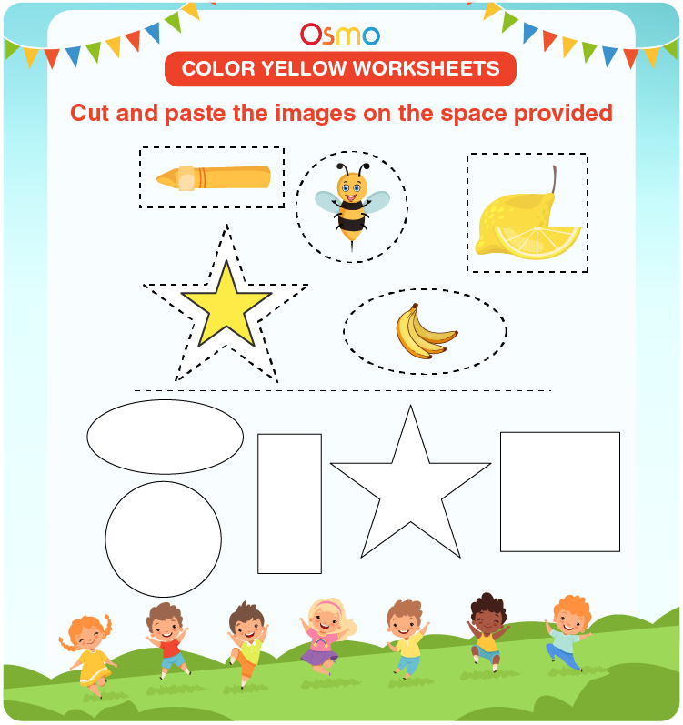 Color yellow worksheets download free printables