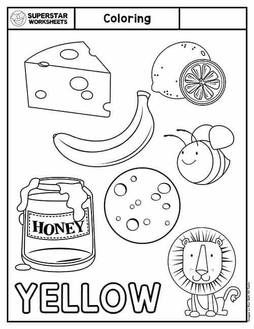 Coloring worksheets for preschool