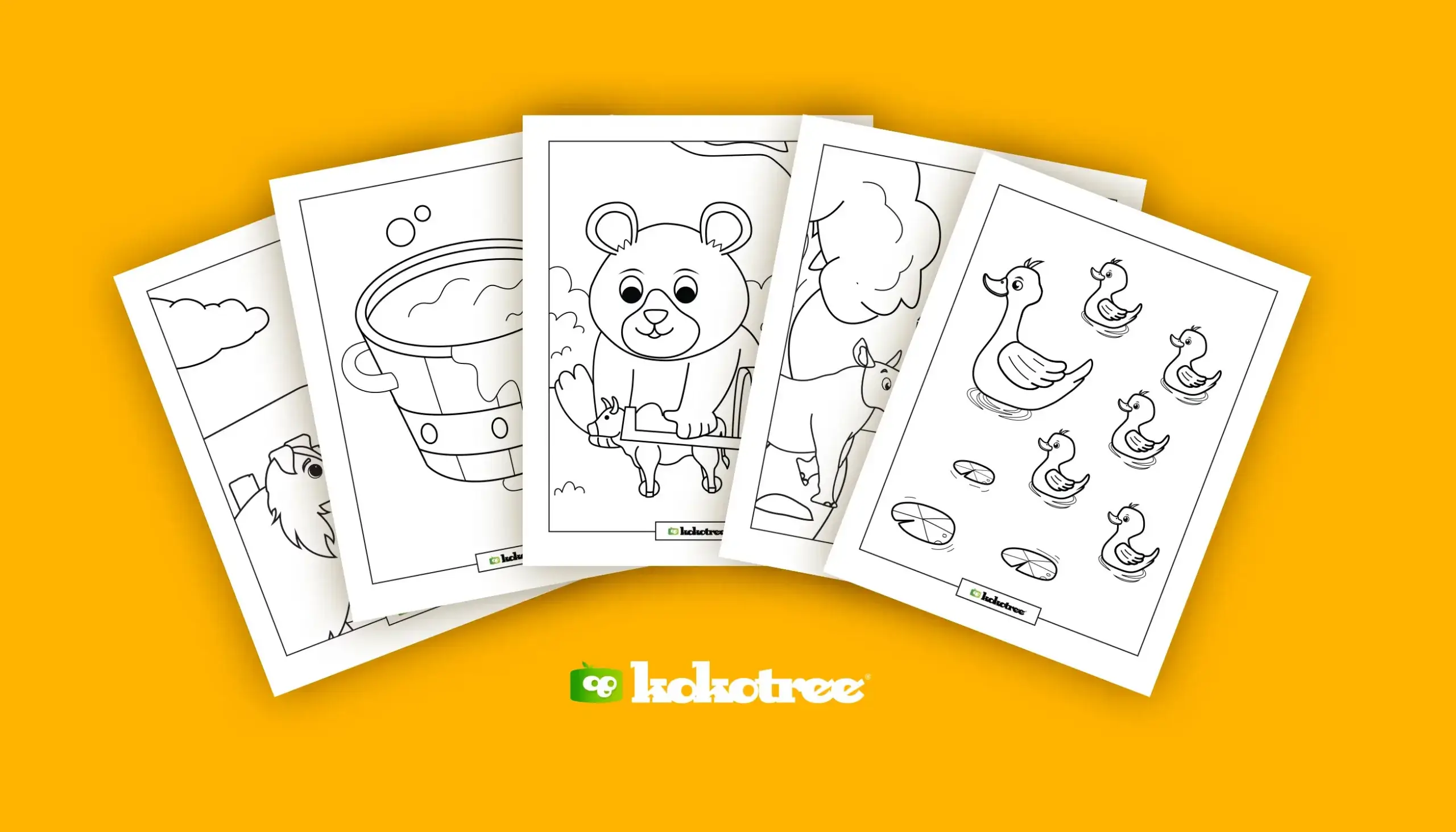 Coloring pages for preschoolers free printable pdf