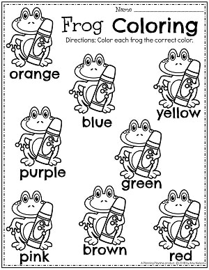 Color worksheets