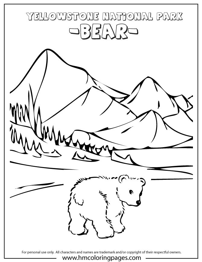 Yellowstone national park coloring pages coloring pages yellowstone yellowstone trip