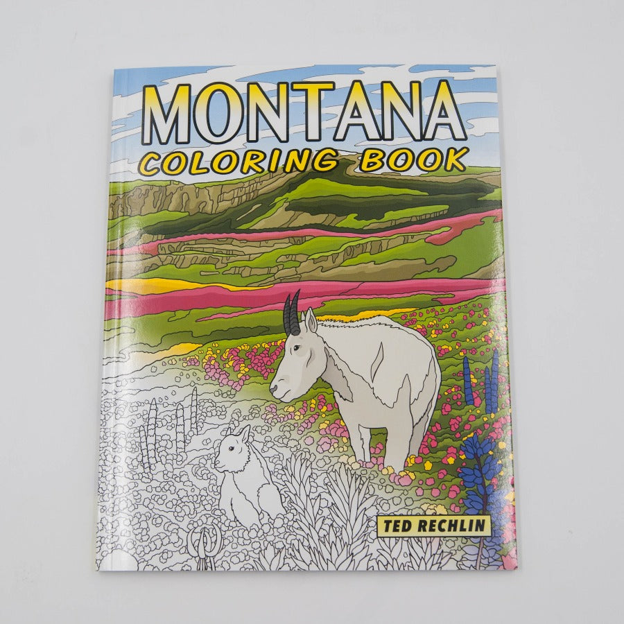 Montana coloring book far country books hi country trading post
