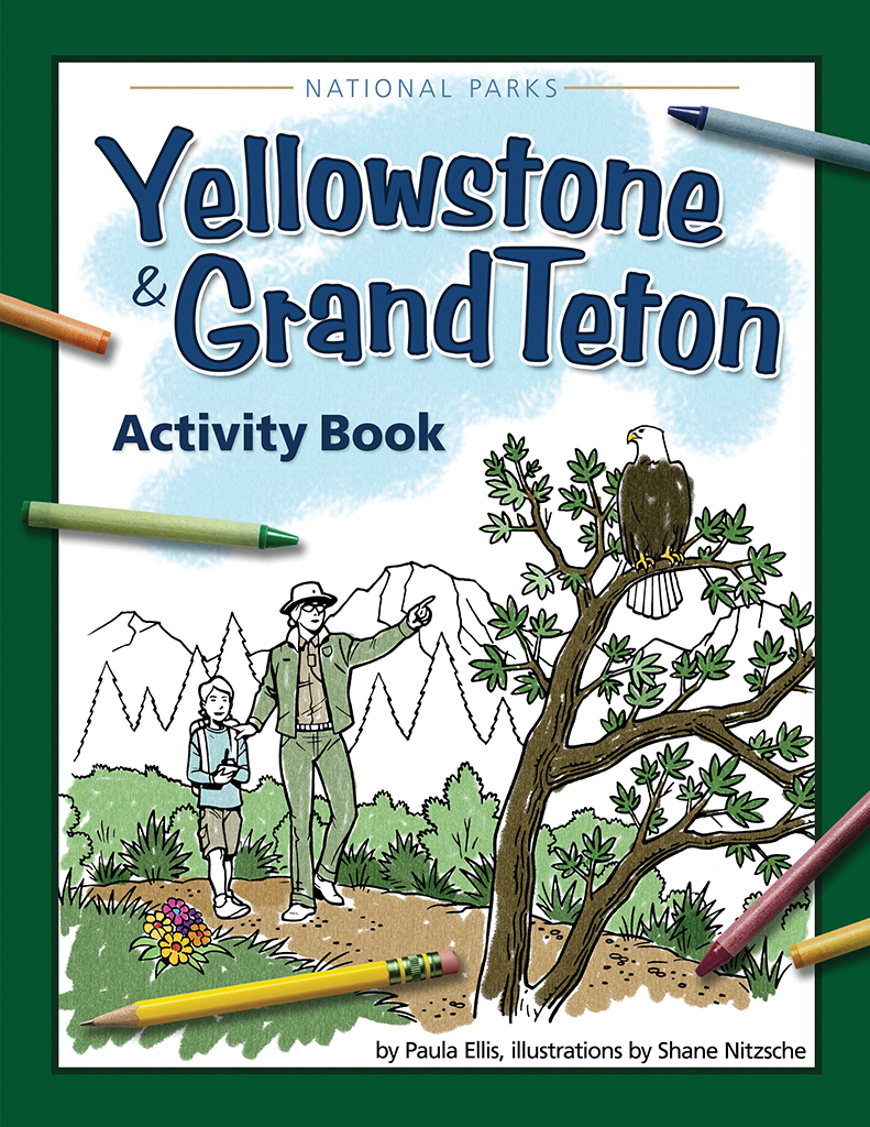 Yellowstone grand teton activity book