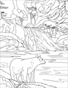 Yellowstone national park coloring page free printable coloring pages