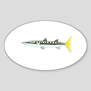 Barracuda fish stickers