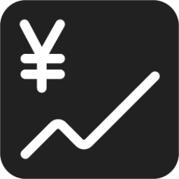 Chart increasing with yen emoji