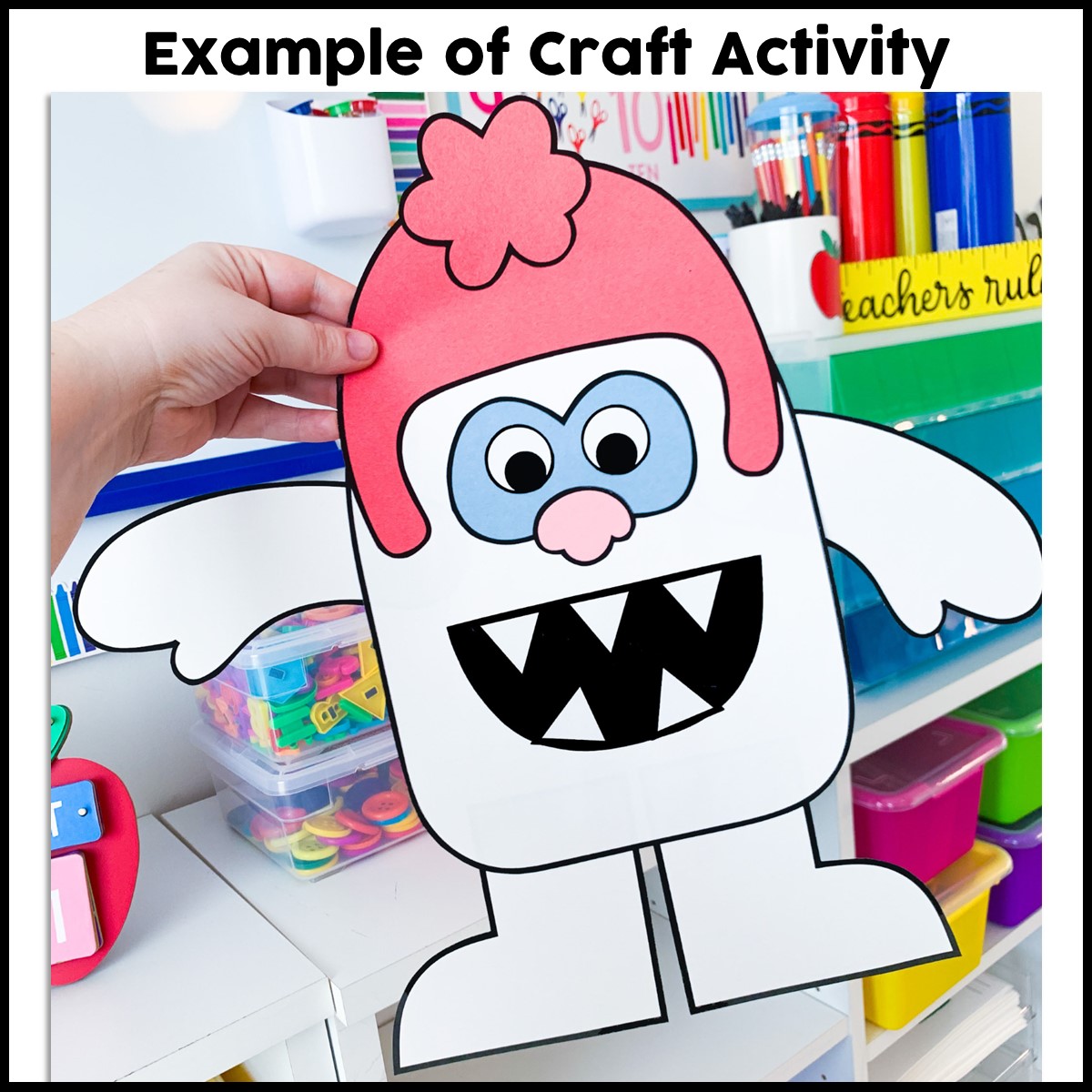 Yeti craft activity