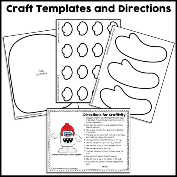 Yeti craft activity