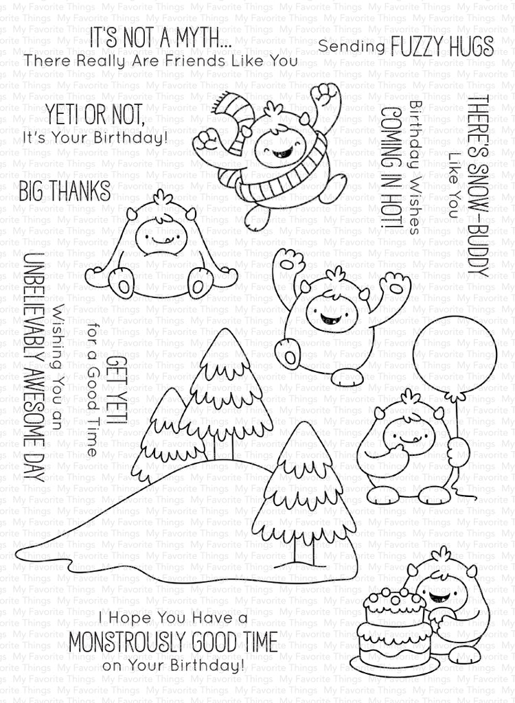 Jb yeti or not â mft stamps