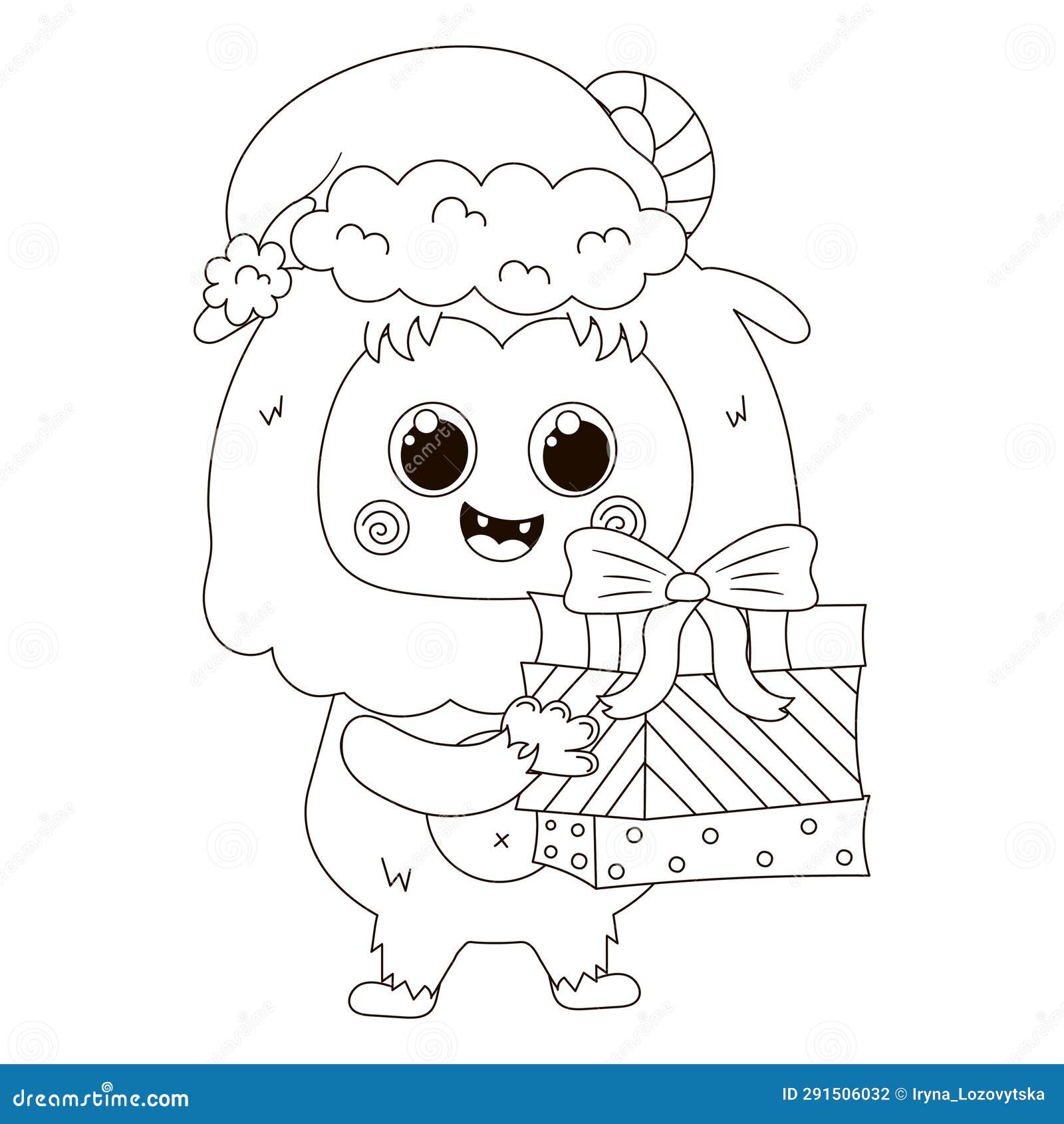 Coloring page yeti stock illustrations â coloring page yeti stock illustrations vectors clipart