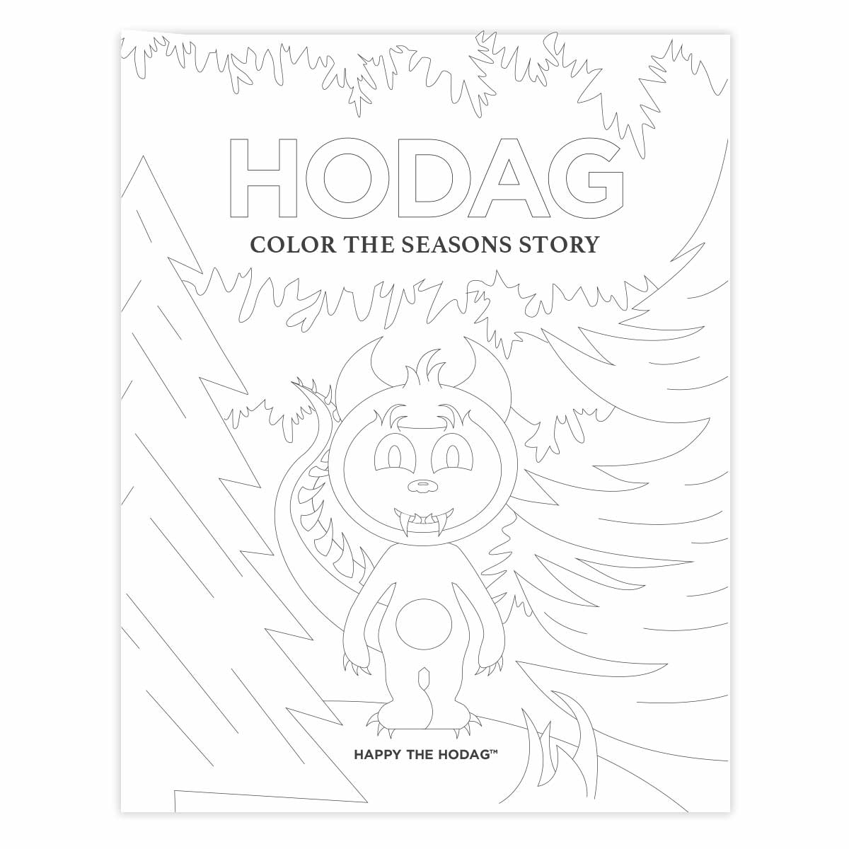 Hodag digital coloring sheets â hodag