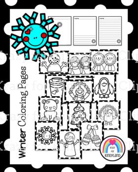 Yeti coloring tpt