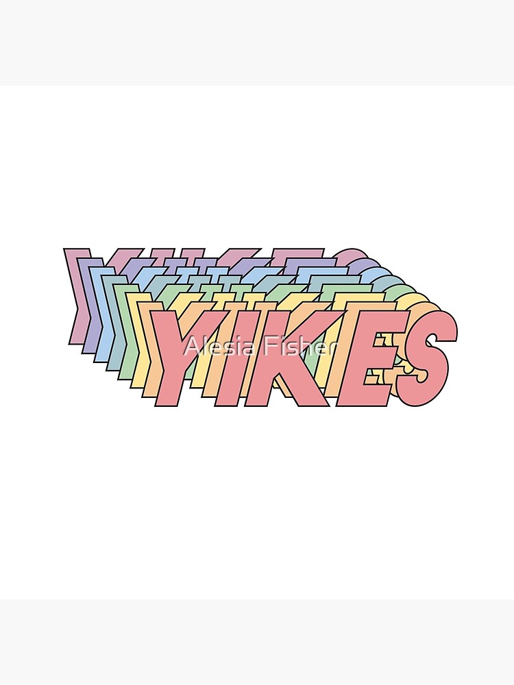 Yikes Sticker by TeleSoftas