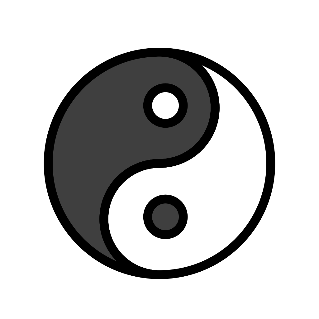 Âï yin yang emoji